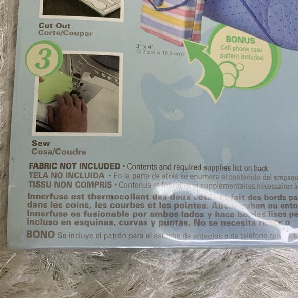 Handbag Kit with Innerfuse Contains the Pattern and Innerfuse - Picture 5 of 5